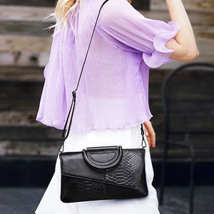 Soft PU Leather Luxury Handbag – Women's Designer Crossbody